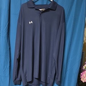 Under Armour Men's Dark Blue Polo Shirt